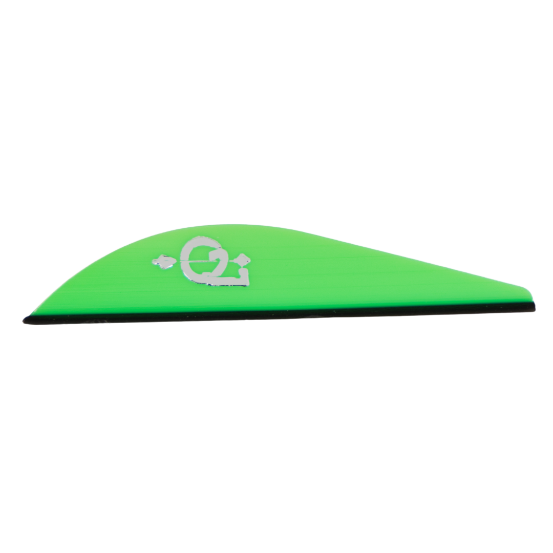 The Rigid Griff-X vane in the color green.